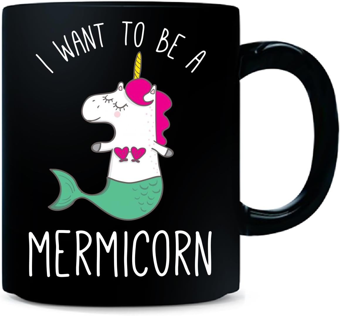 I Want To Be A Mermicorn Mermaid Unicorn - Mug