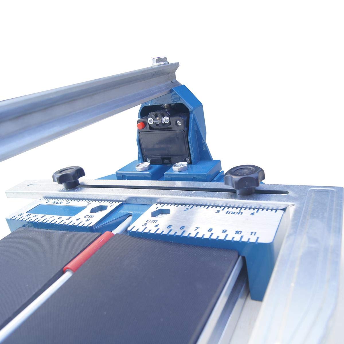 KATSU 800mm Manuelle Fliesenschneider Professioneller mit Einzelschiene und Laserführung, Aluminiumbasis, zum Präzisionsschneiden von Porzellanfliesen Keramik 347753