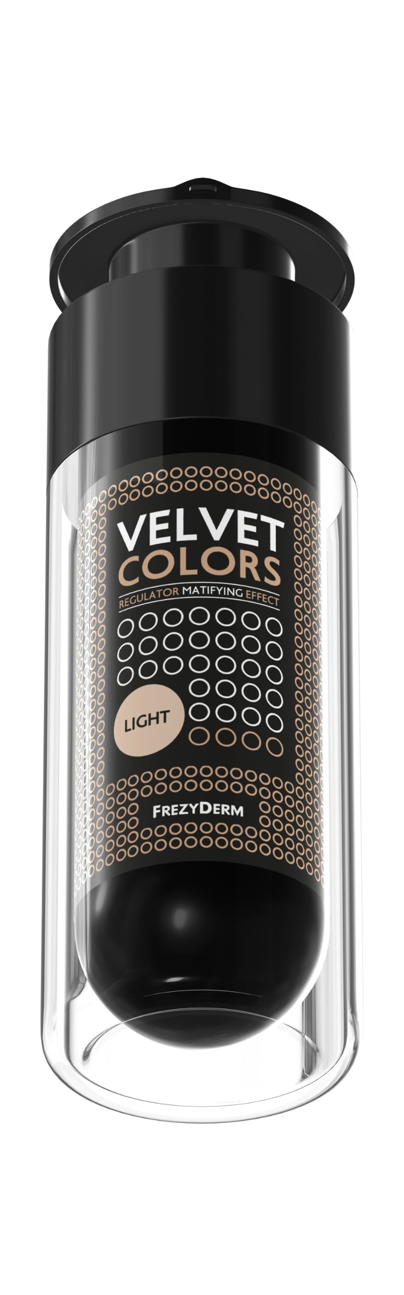 Frezyderm Velvet Colors krem do makijażu, jasny odcień, 30 ml I naturalny matowy połysk, ukrywa przebarwienia, zmarszczki, cienie, na trądzik, skórę tłustą i wrażliwą