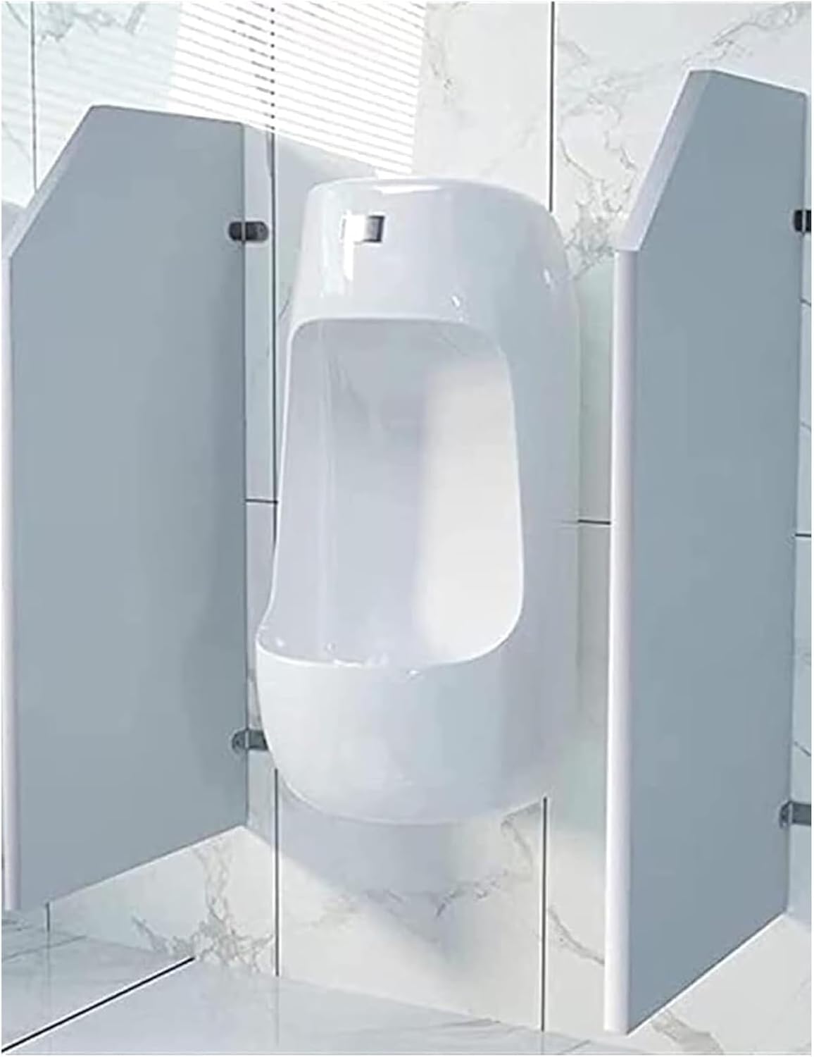 Wall-mounted Urinal Partition,Privacy Screen,Urinal Screen Toilet Partition,Wall-Mounted Urinal Privacy Screen(4PCS)