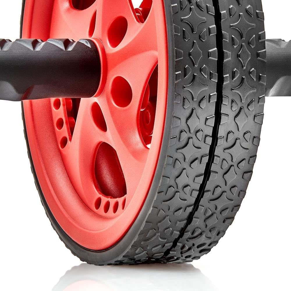 リーボック 腹筋ローラー アブローラー アブホイール 腹筋 ローラー エクササイズローラー トレーニング器具 体幹 静音