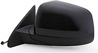 Vista 2 de Fit System Espejo lateral del pasajero para Jeep Grand Cherokee/Laredo GTS, sin BSDS, negro texturizado con cubierta PTM, plegable, potencia