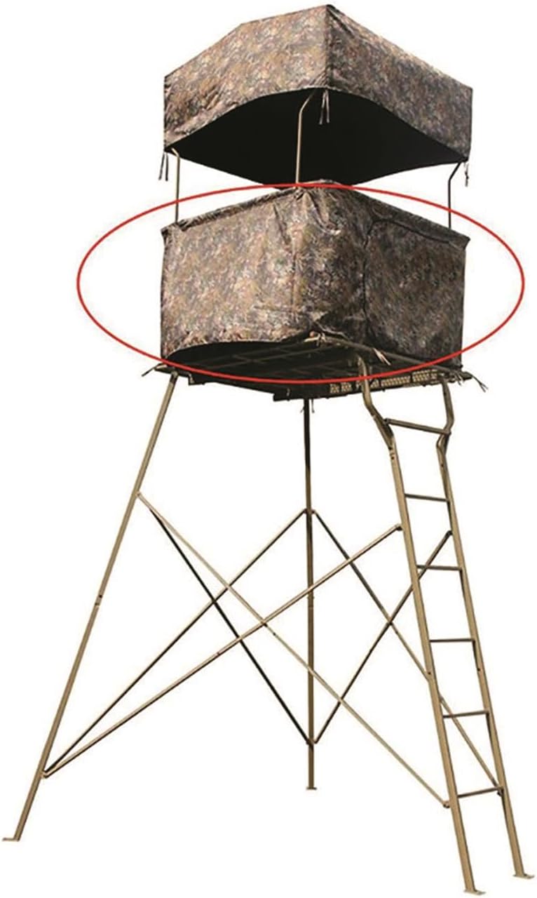 Trophy Treestands Skyfort Blind Kit, Dead Leaf Camo, TT803-B