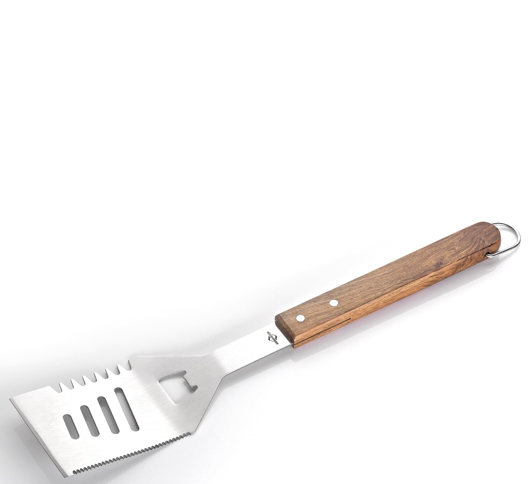 KÜCHENPROFI BBQ-Set Texas 8-TLG., Grillbesteck mit Nylontasche | Grillzubehör, für Holzkohlegrill und Gasgrill, robuste Verarbeitung, praktische schwarze Aufbewahrungstasche, 8-teilig