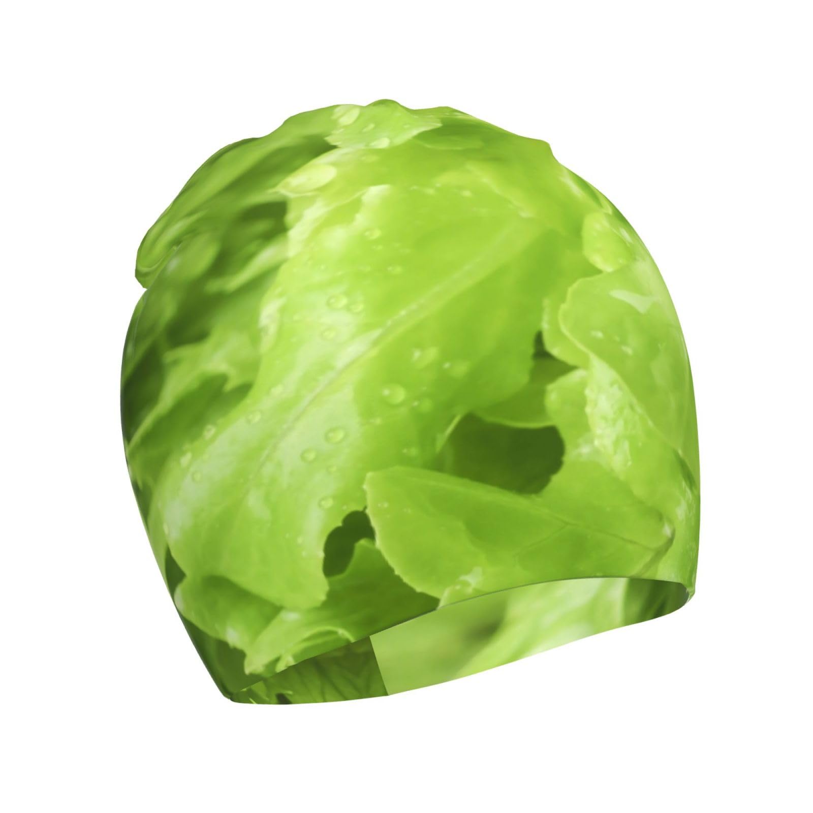 Rqzwdq Green Lettuce Pattern Kids Beanie Hats Warm Knit Beanie Cap Skull Caps Gifts Decor for Boys Girls