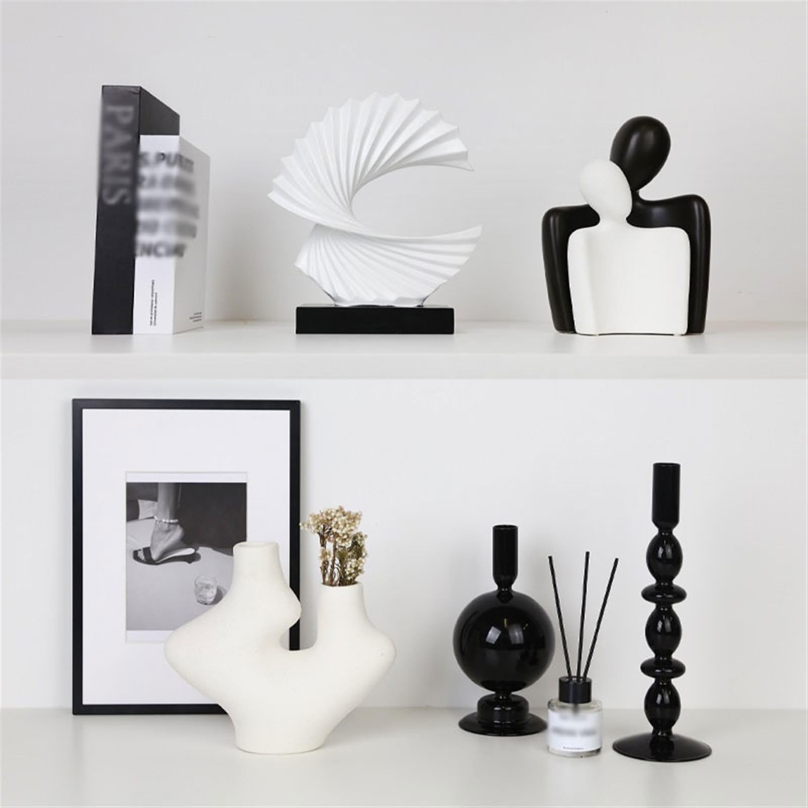 Estatua Oficina moderna Decoraciones suaves Adornos de lujo exclusivos