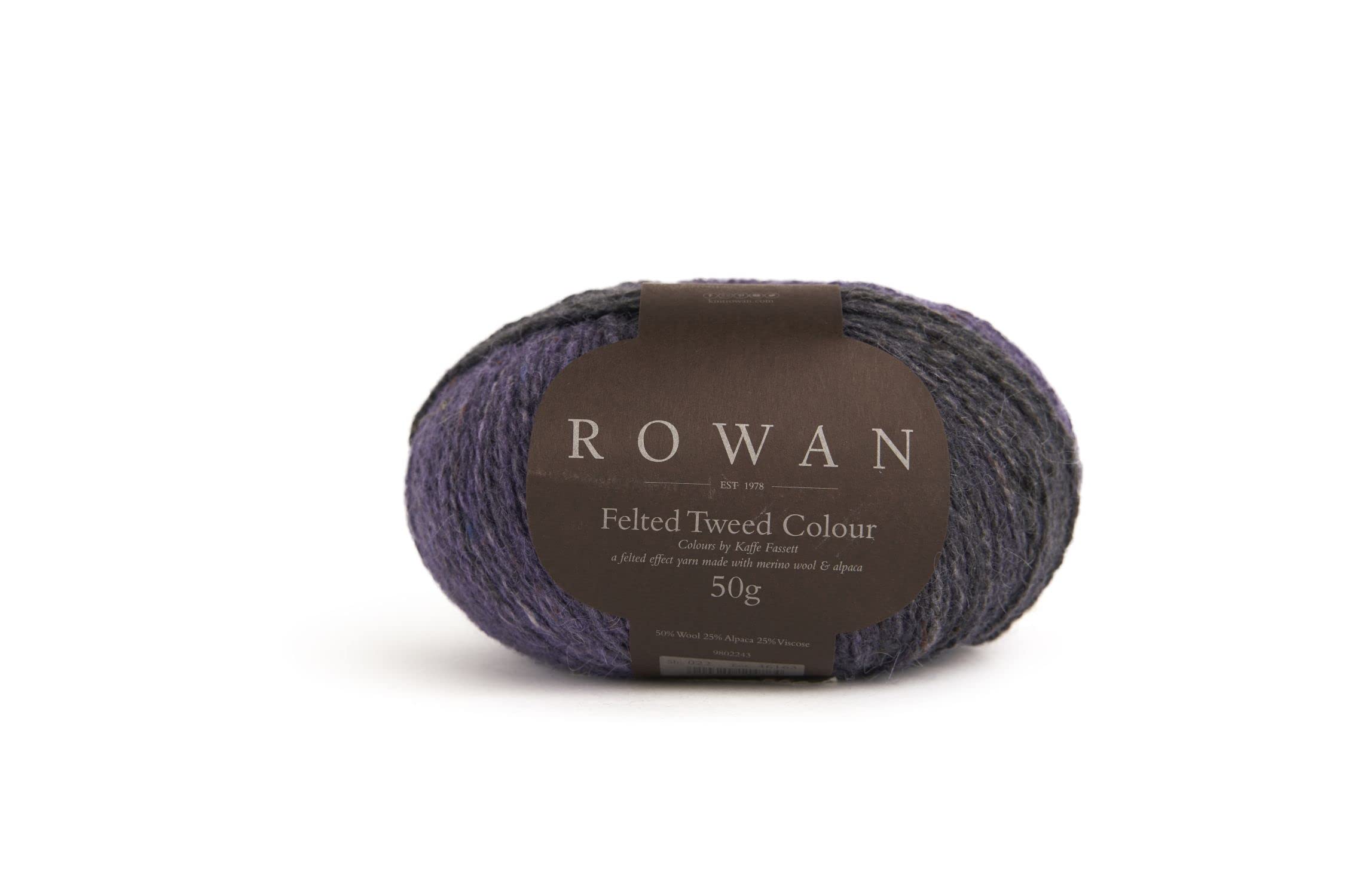 Rowan Felted Tweed Colour Topaz 50% Wool 25% Alpaca 25% Viscose Yarn - 50g