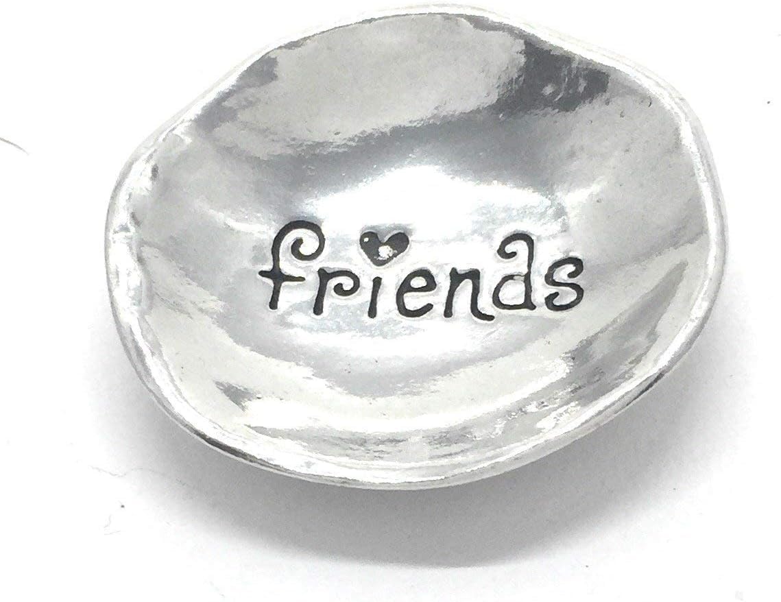 Friends Pewter Trinket Dish