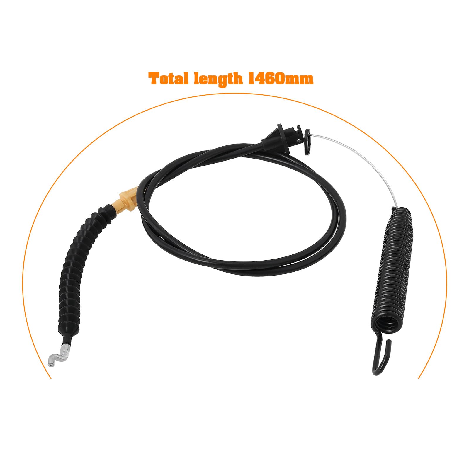 ECSiNG 2 cables de compromiso para cubierta de cortacésped compatibles con MTD 700 Series OE 946-04173E 746-04173 746-04173A 746-04173B 746-04173C 290-087 longitud 1460 mm cable de transmisión para