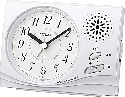 Amazon Co Jp Citizen シチズン メロディアラーム キュアトーン 白色 4se549 003 ホーム キッチン
