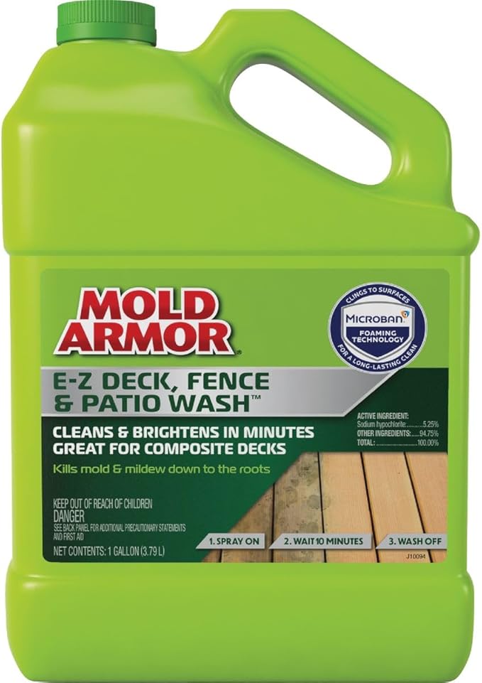 Mold Armor EZ Deck/Fence/Patio Wash 1 gal Patio, Lawn