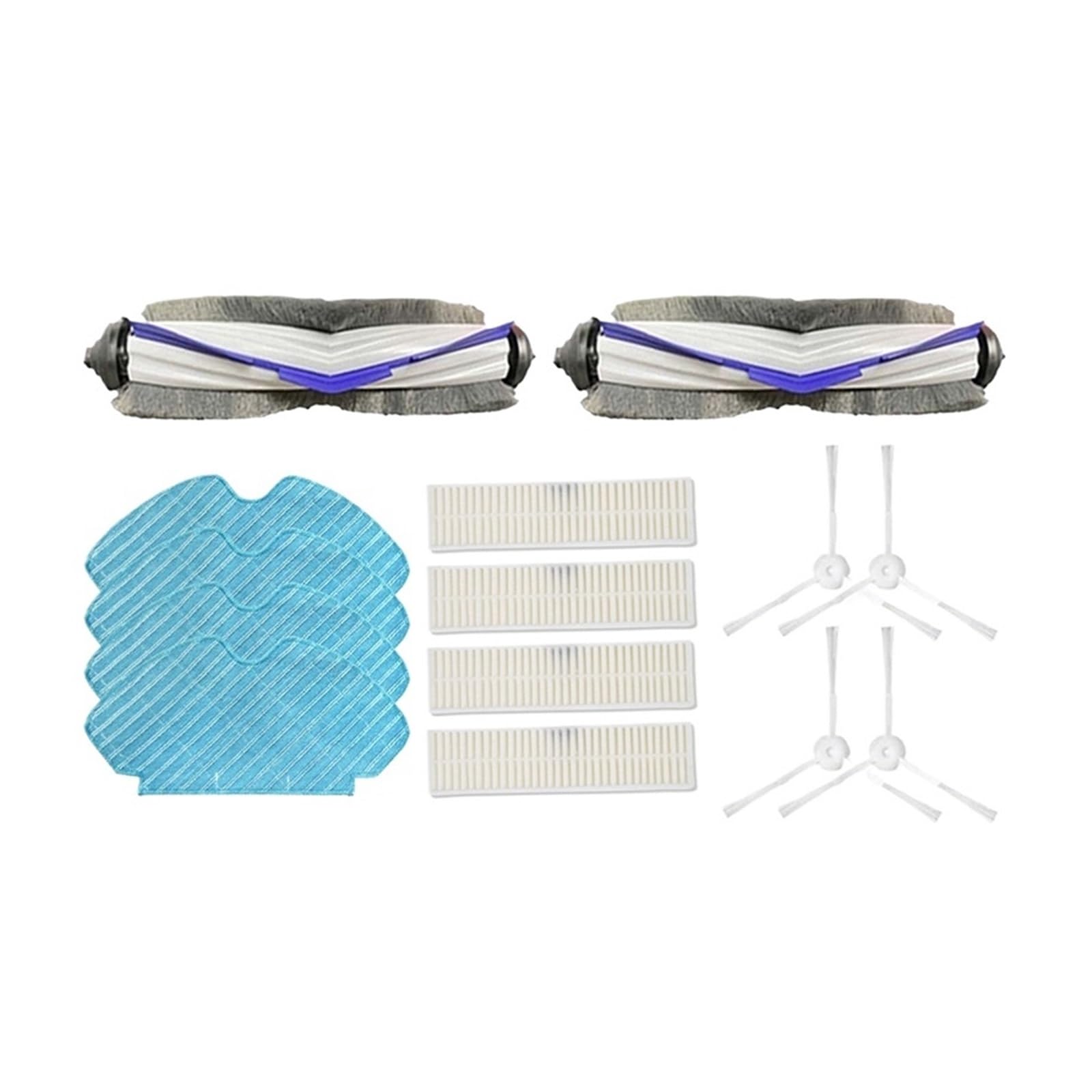 Filtre et brosse latérale pour Rowenta Explorer série 60 RG7447