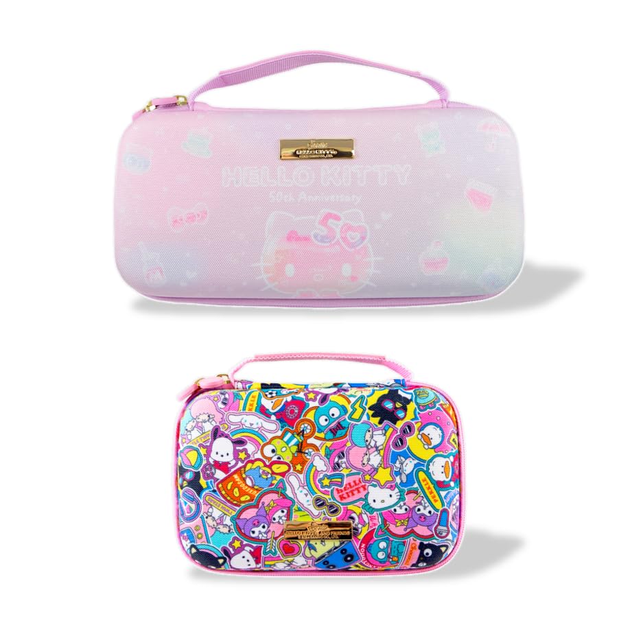 Amazon.com: Sonix x Sanrio Nintendo Switch Carrying Case (Hello Kitty ...