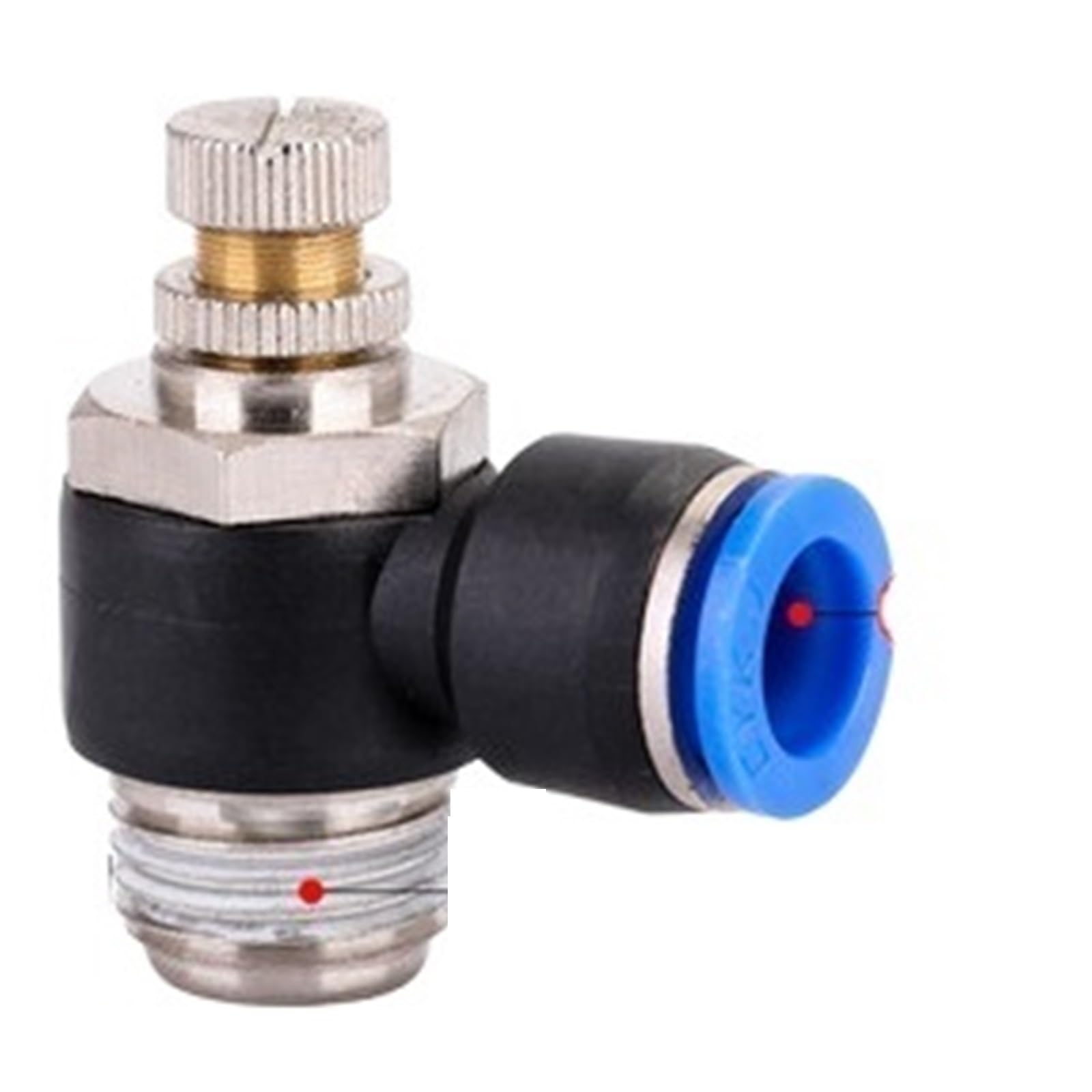 Raccord pneumatique 12mm filetage 1/2 pour contrôle de vitesse du tube de pneu