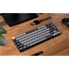 Keychron K3 QMK Ultra-Slim Wireless Mechanical Gaming Keyboard, 75% Layout with Banana Switch, White LED Backlight Rechargeable Wired Bluetooth Professional Office Keyboard for Mac/Windows, Version 3