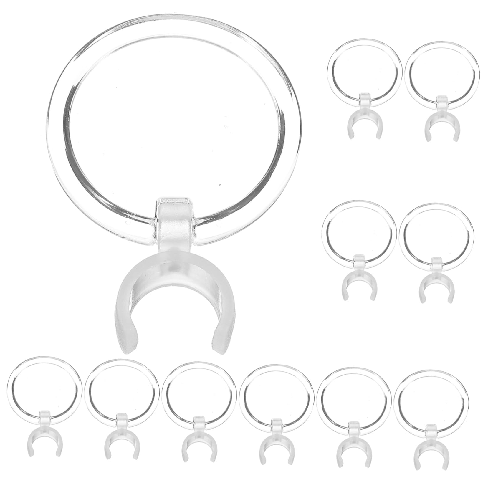 FONDOTIN 10Pcs Portable Folding Painting Magnifier Drill Pen Magnifying Lens for Art Multi Purpose Magnifying Glass for Adults Easy Angle for DIY Projects