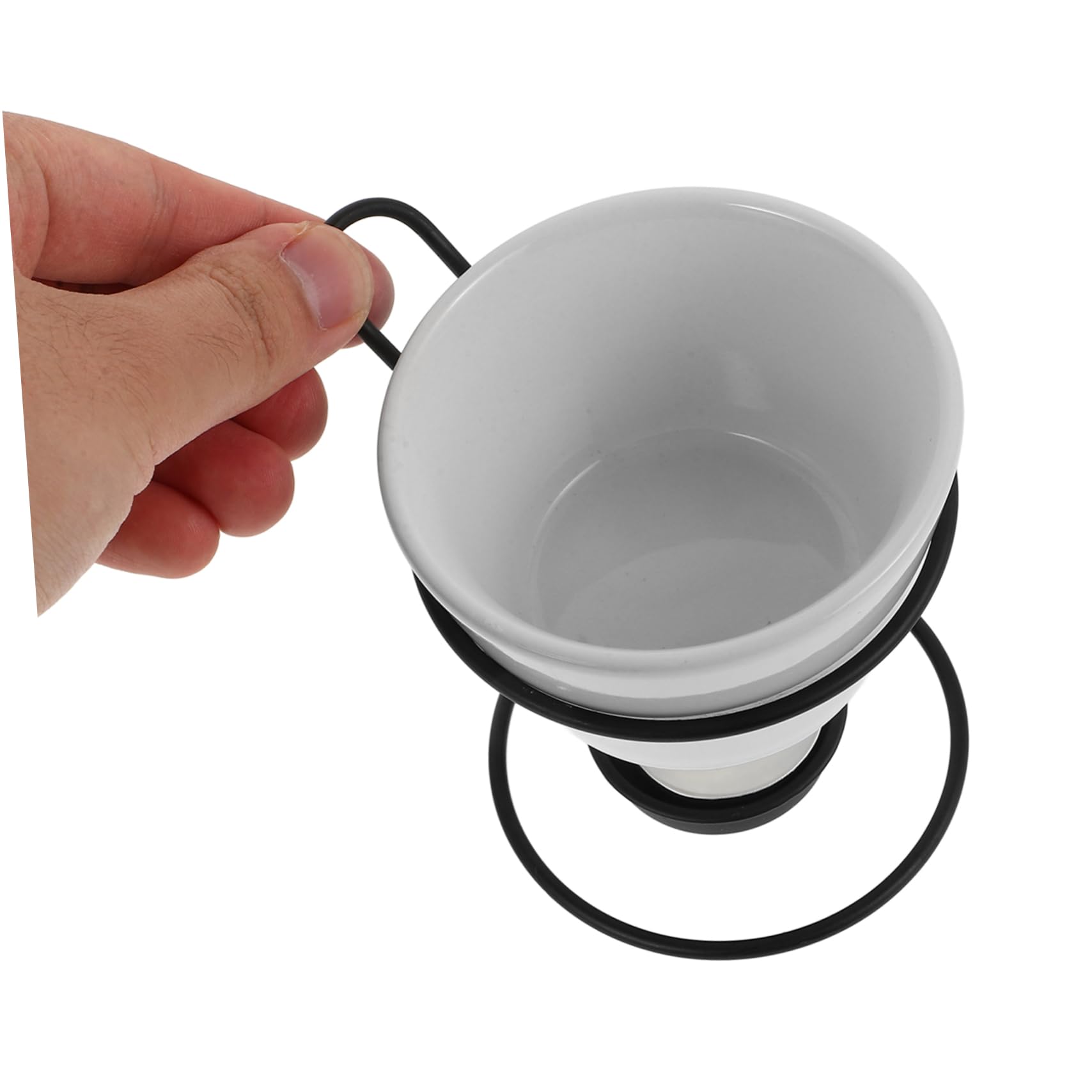 MAGICLULU 2sets Scaldavivande in Ceramica per Fonduta di Burro Scaldavivande per Fonduta di Formaggio Ciotole per Sciogliere Cioccolato e Alimenti