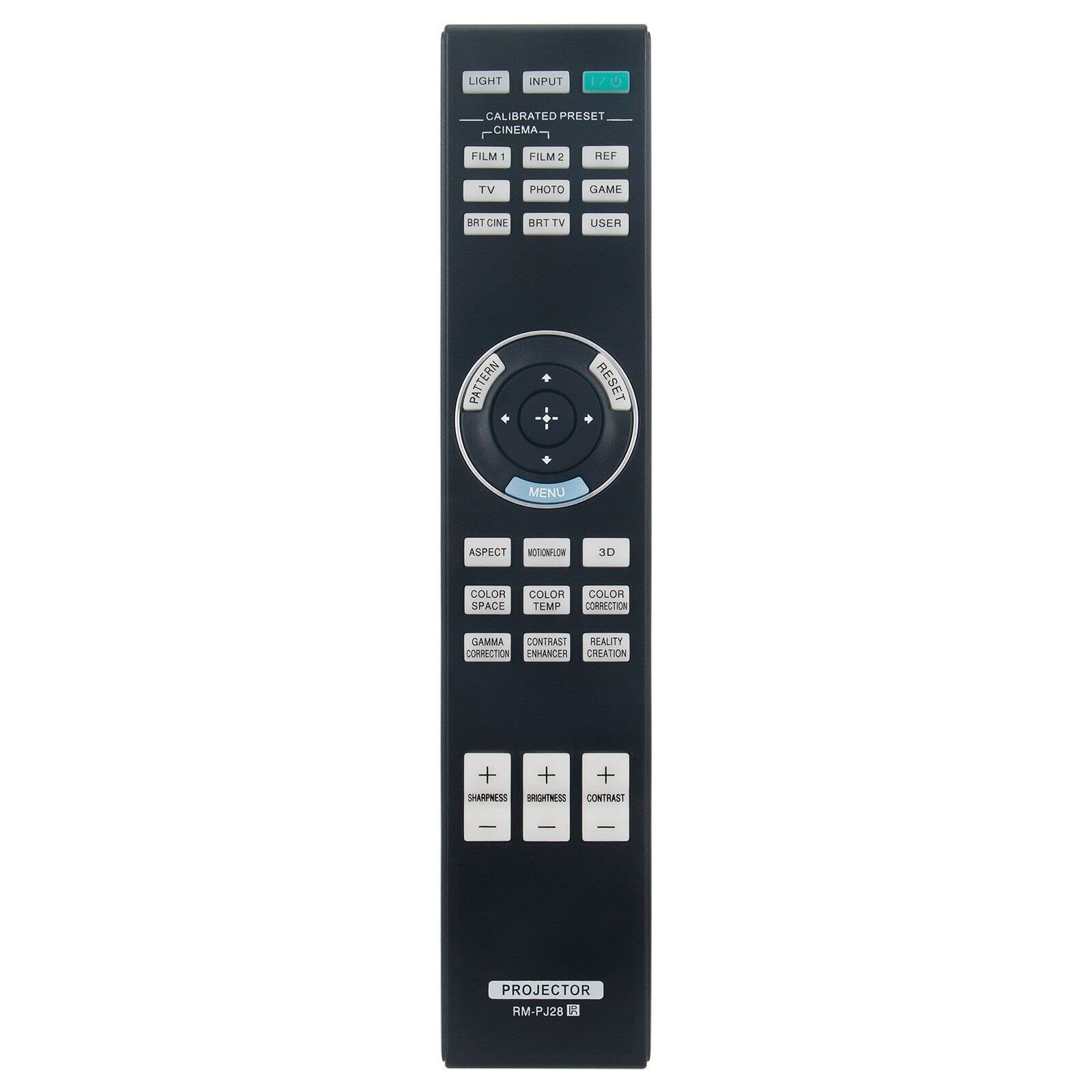 New RM-PJ28 Replace Remote Compatible with Sony Projector VPL-HW65 VPL-XW5000ES VPL-VW295ES