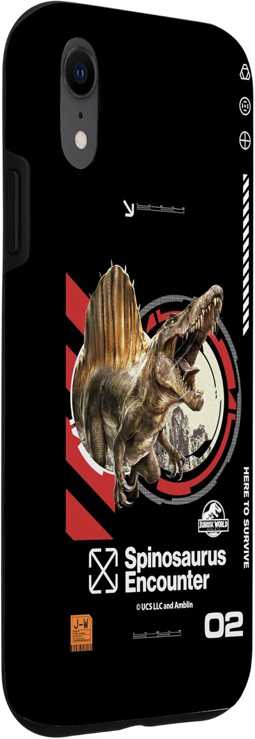 Jurassic World Rebirth Spinosaurus Encounter Case for iPhone XR