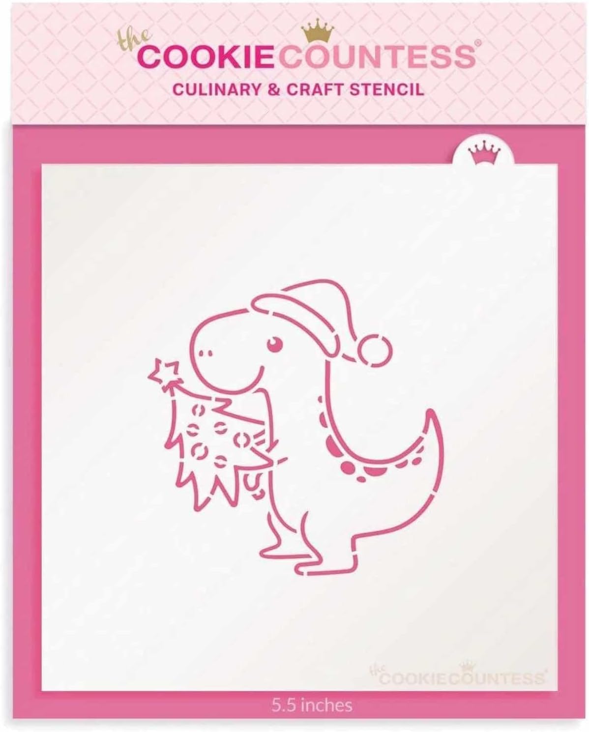 Amazon.com: The Cookie Countess Tree Rex PYO Stencil : Home & Kitchen
