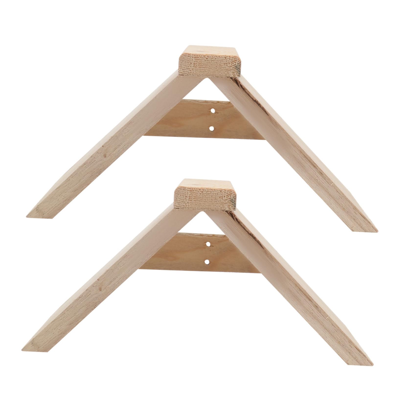 balacoo Lot de 2 perchoirs en bois pour pigeons, perchoirs en bois durable pour colombe hirondelle