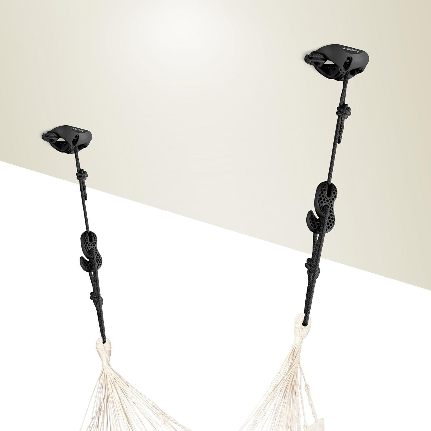 LA Siesta CasaMount Black - Multipurpose Suspension Set for Hammocks