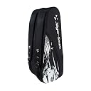 Jager-Smith ORCA Black Double Zipper Badminton Sports Bag with Shoe Compartment | Front Zip Pocket| Made in India gallery image