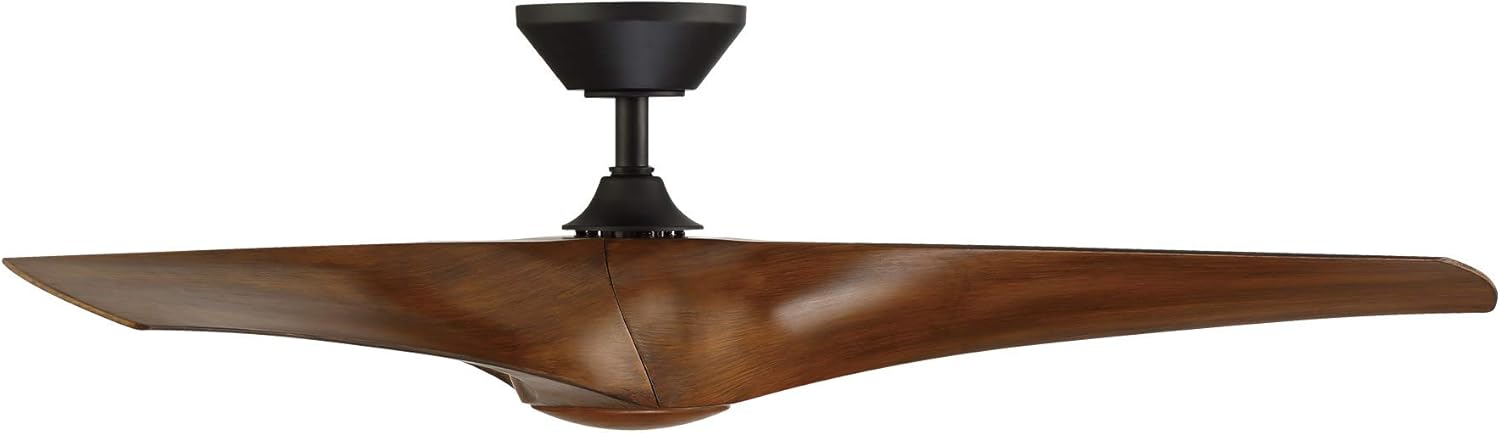 Cheap Zephyr Indoor and Outdoor 3-Blade Smart Ceiling Fan 52in Matte Black Distressed Koa with 3000K LED Light Kit and Remote Control Discount 90% Zephyr Indoor and Outdoor 3-Blade Smart Ceiling Fan 52in Matte Black Distressed Koa with 3000K LED Light Kit and Remote Control