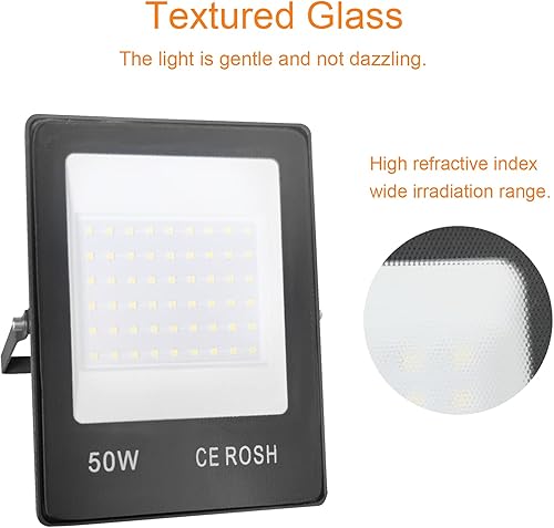 Miniatura 7 de Luces de inundación LED de 20 W, 2000 lm, luces de trabajo súper brillantes, IP66, impermeables, para exteriores, 5000 K, luz diurna, luz blanca,