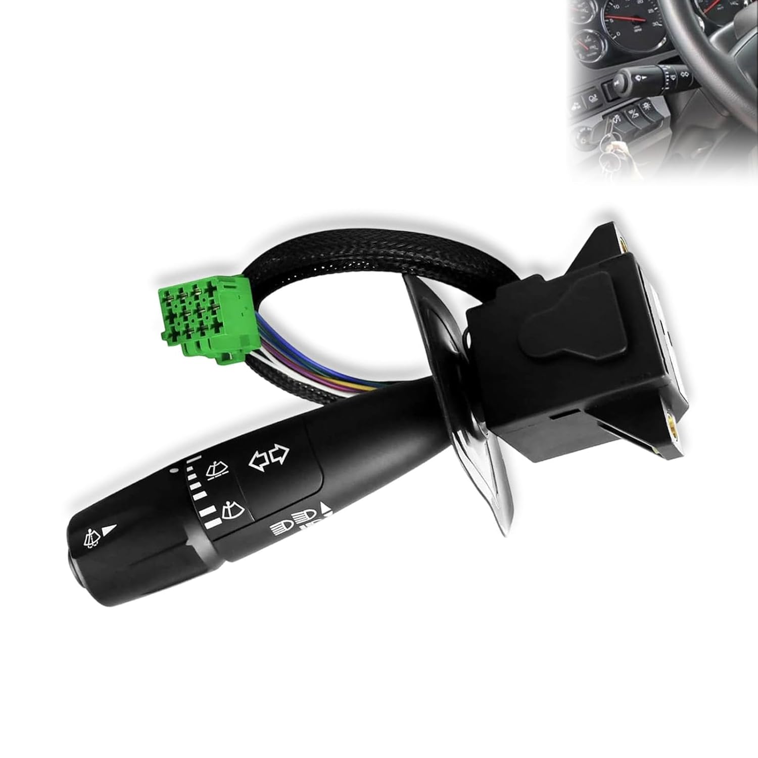 P276221 P271067 Turn Signal Switch with 8 Wire, Fit for PACCAR, Kenworth and Peterbilt, OE Number P271067、P276221、P271067、20548AA、A061300200、TRW480791