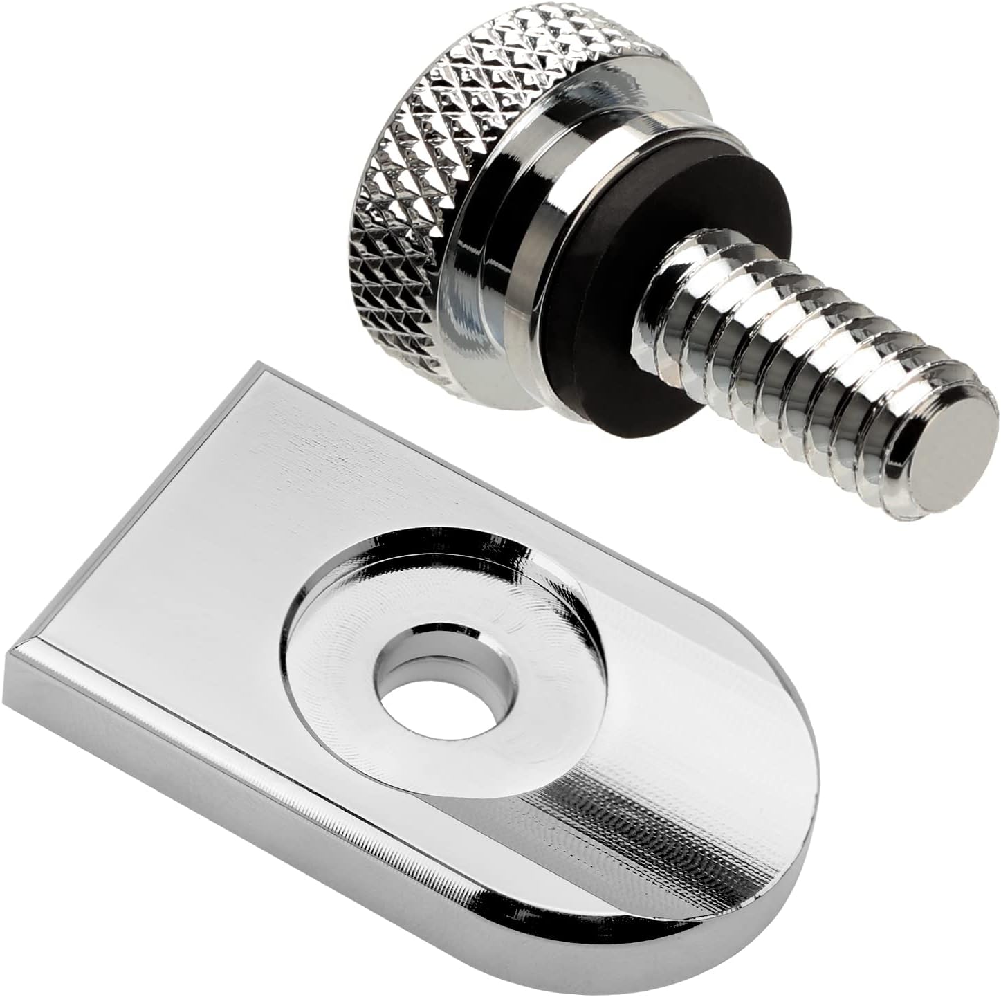 Perno de asiento de motocicleta, tuerca de tuerca de repuesto para Harley Touring Sportster Dyna Softail Road King Electra Street Glide 1996-2023