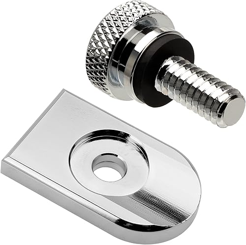 Perno de asiento de motocicleta, tuerca de tuerca de repuesto para Harley Touring Sportster Dyna Softail Road King Electra Street Glide 1996-2023