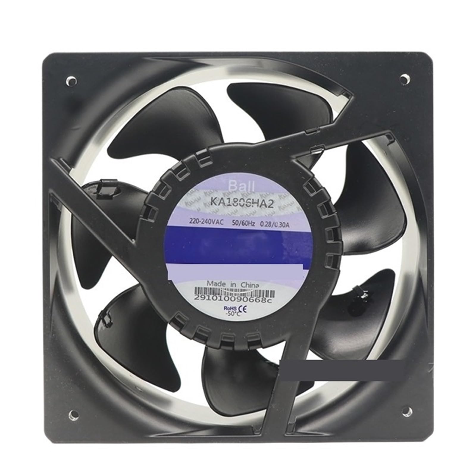 LZIKKGKI Waterproof fan KA1806HA2 0.28/0.3A 220-240V