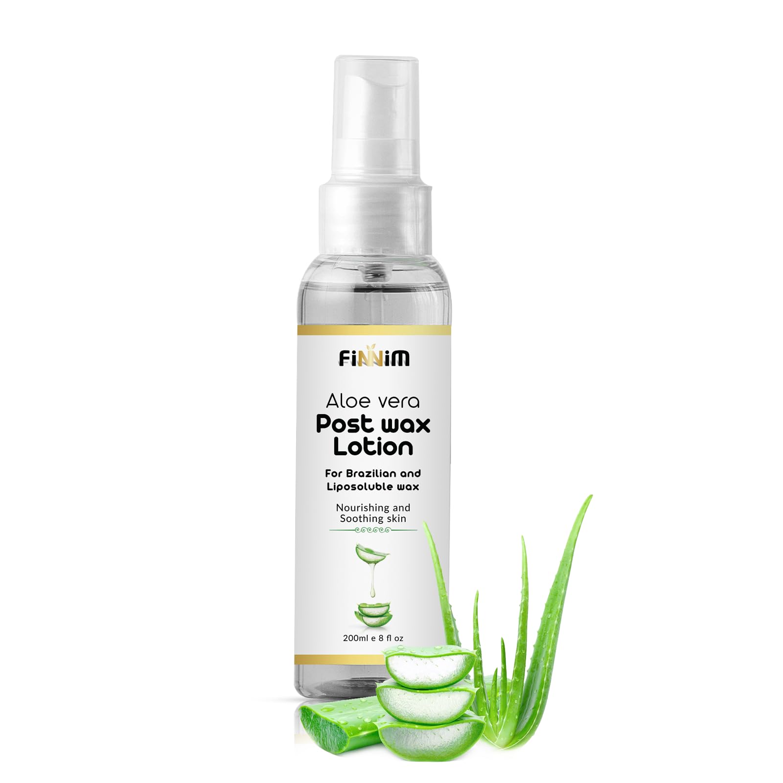 tavcha Aloevera After Wax Lotion Cooling, Moisturizing & Soothing for All Skin Types 200ml