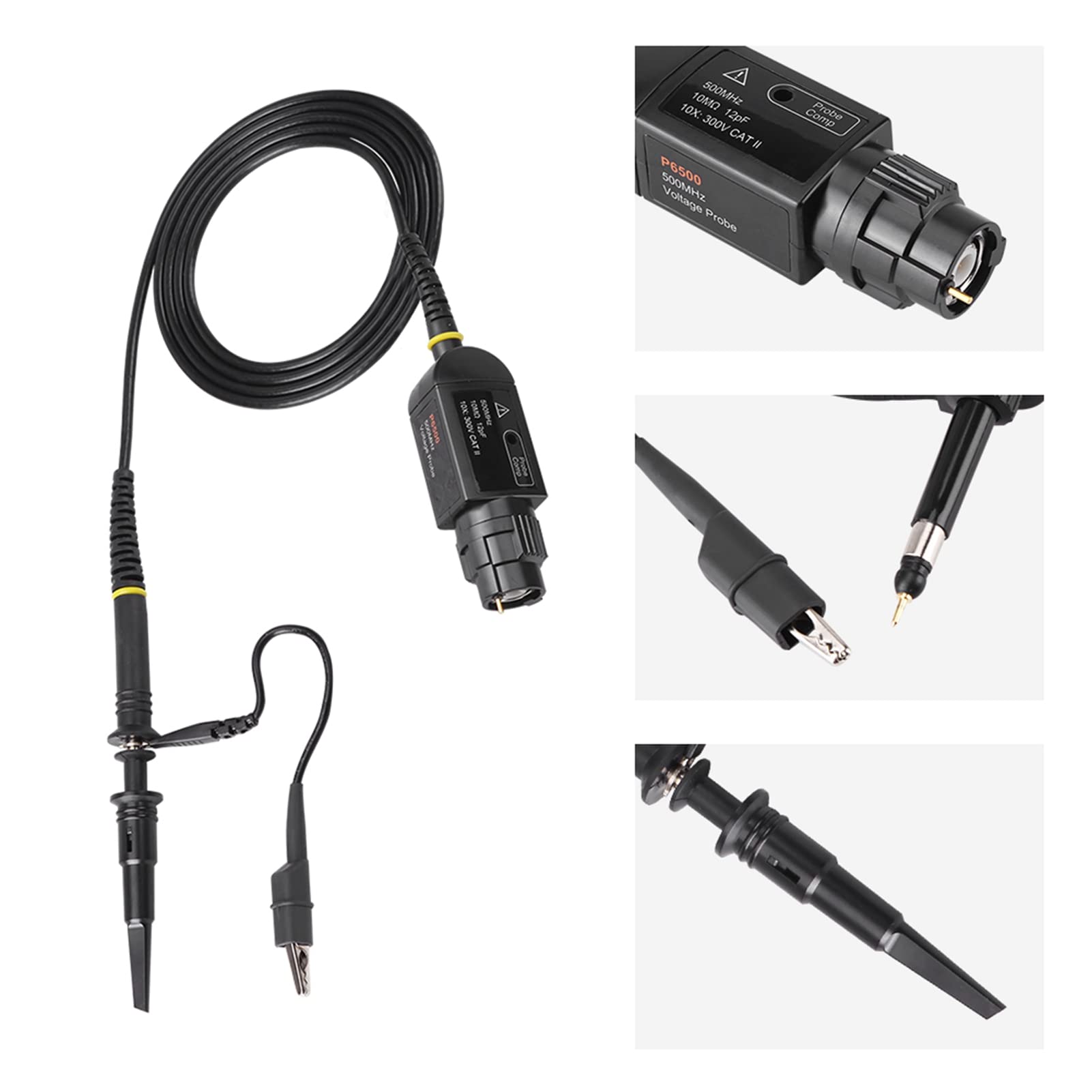 Oszilloskop Sonde 500 Mhz 10X Hohe Präzision Passive Sonde Clip für Digital Oszilloscope