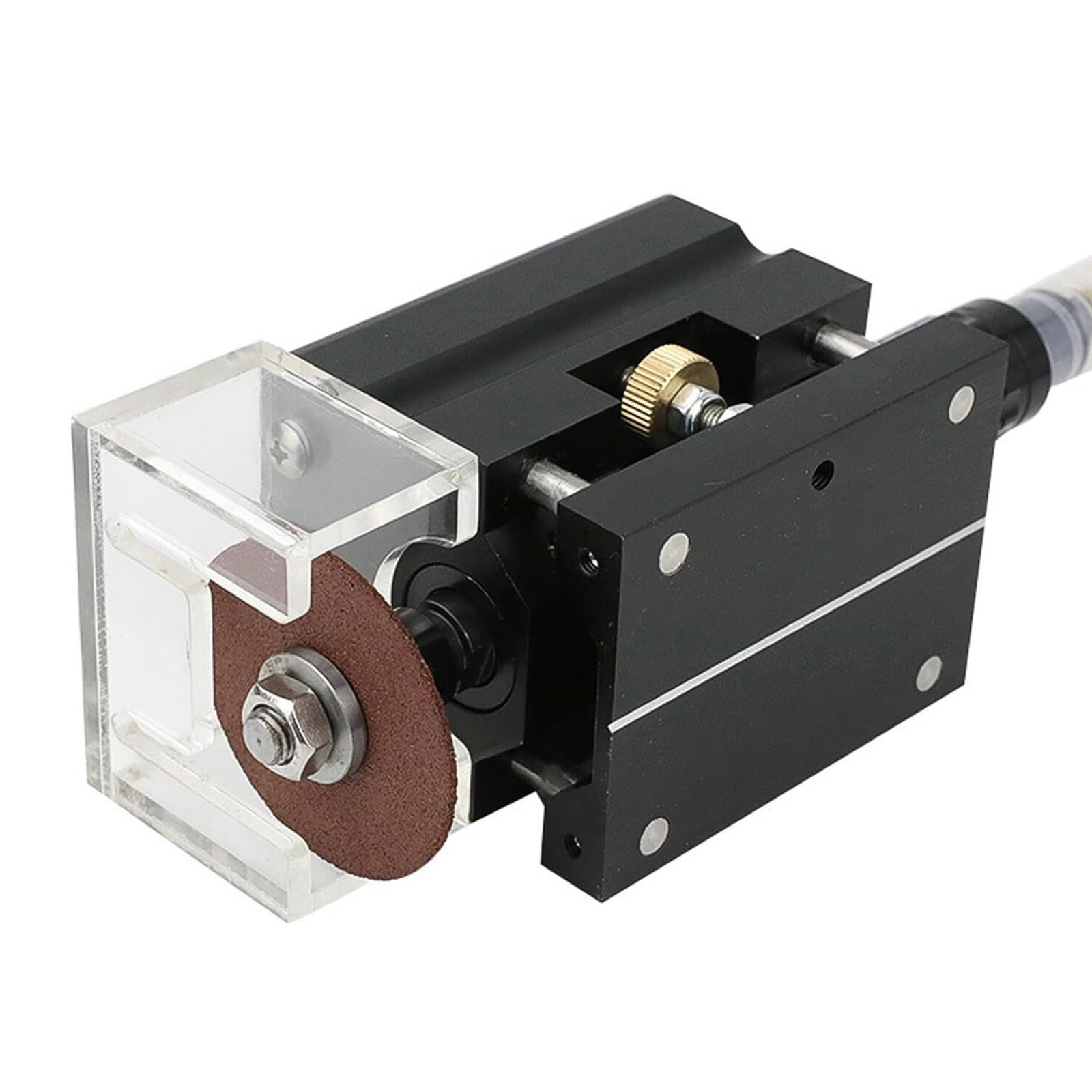 Rectificadora de ranuras, amoladora neumática con 12 cuchillas, velocidad ajustable, rueda de corte de 50 mm, punto de conexión de aire para troquelado plano