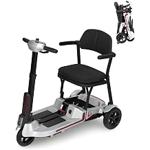 Mbxcooter Ultra Light Weight Mobility Scooter, 31.7Lbs Without Batteries, 20 Inch Turning Radius, Foldable 3 Wheel Mobility Scooters for Seniors/Adults, Compact Mobility Scooter for Indoors &Outdoors