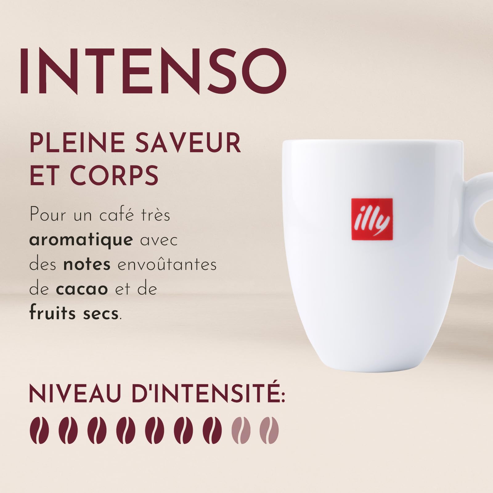 illy, Capsules de Café Iperespresso Filtre INTENSO, 108 Capsules
