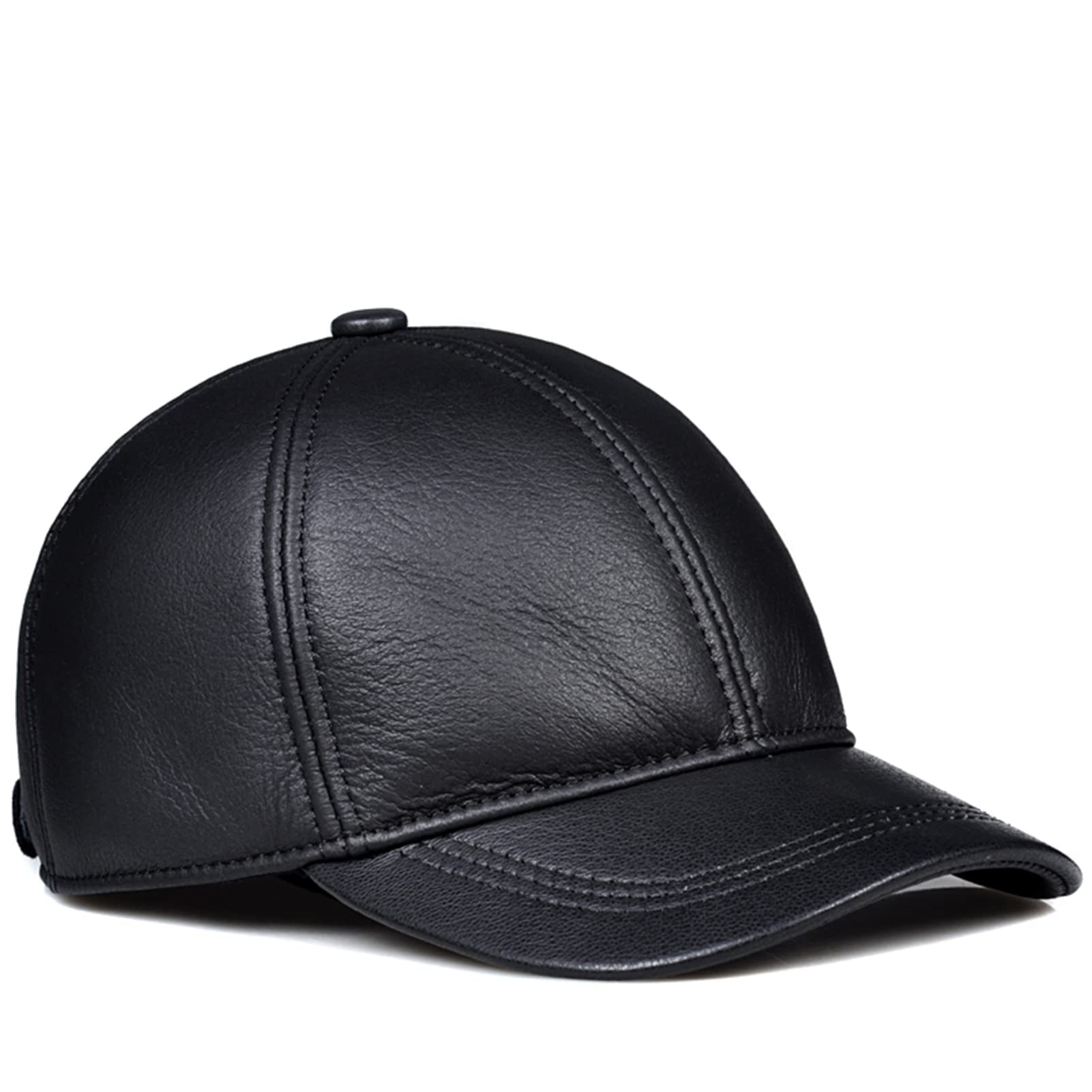Men's Baseball Cap, Genuine Leather 