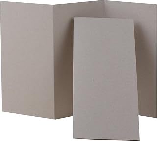 Paper Frenzy Kraft Z-fold Program 8" x 12" 50 pack Laser Compatible, 8" x 12" flat -- 4" x 8" folded