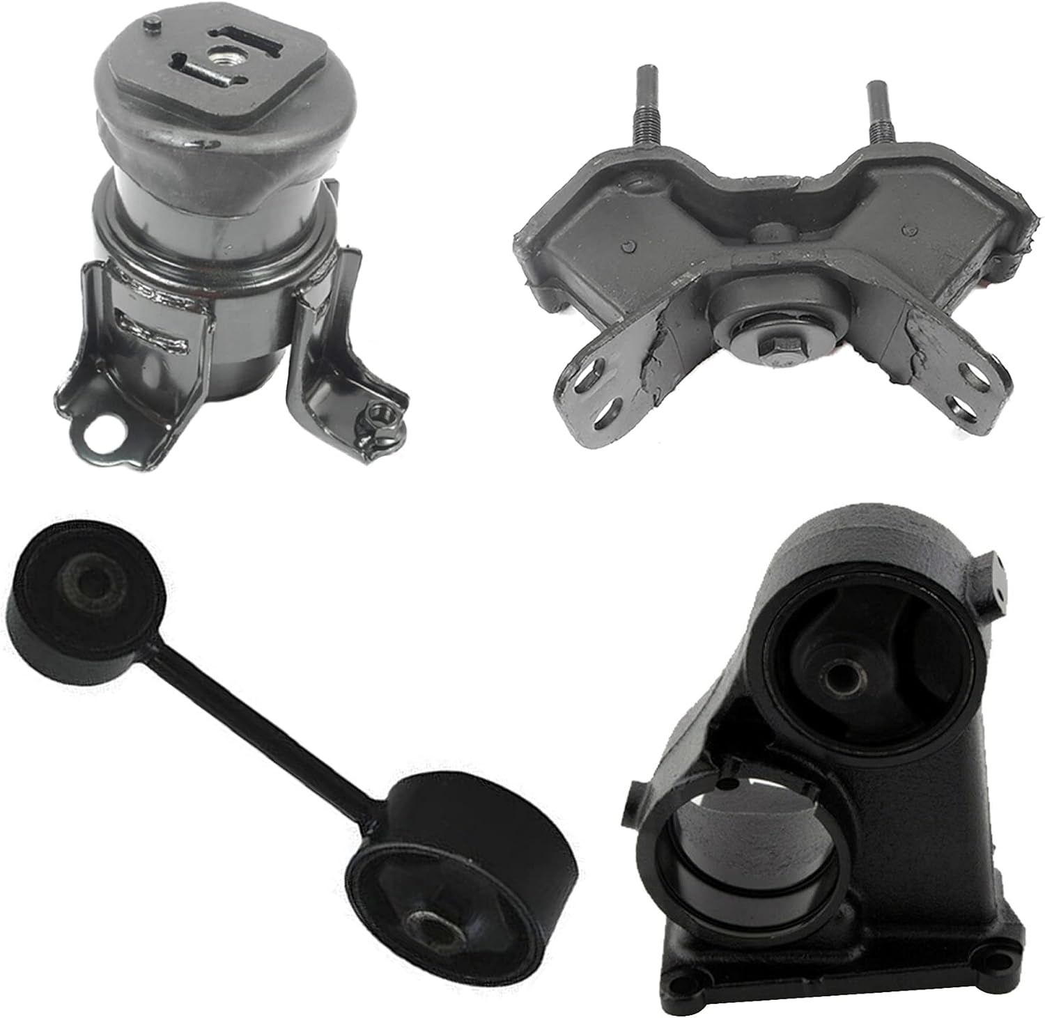 Compatible with 97-01 Toyota Camry Avalon 3.0L Engine Motor and Automatic Transmission Mount Set 4PCS A6257 A7239 A7261 A72017 1997 1998 1999 2000 2001