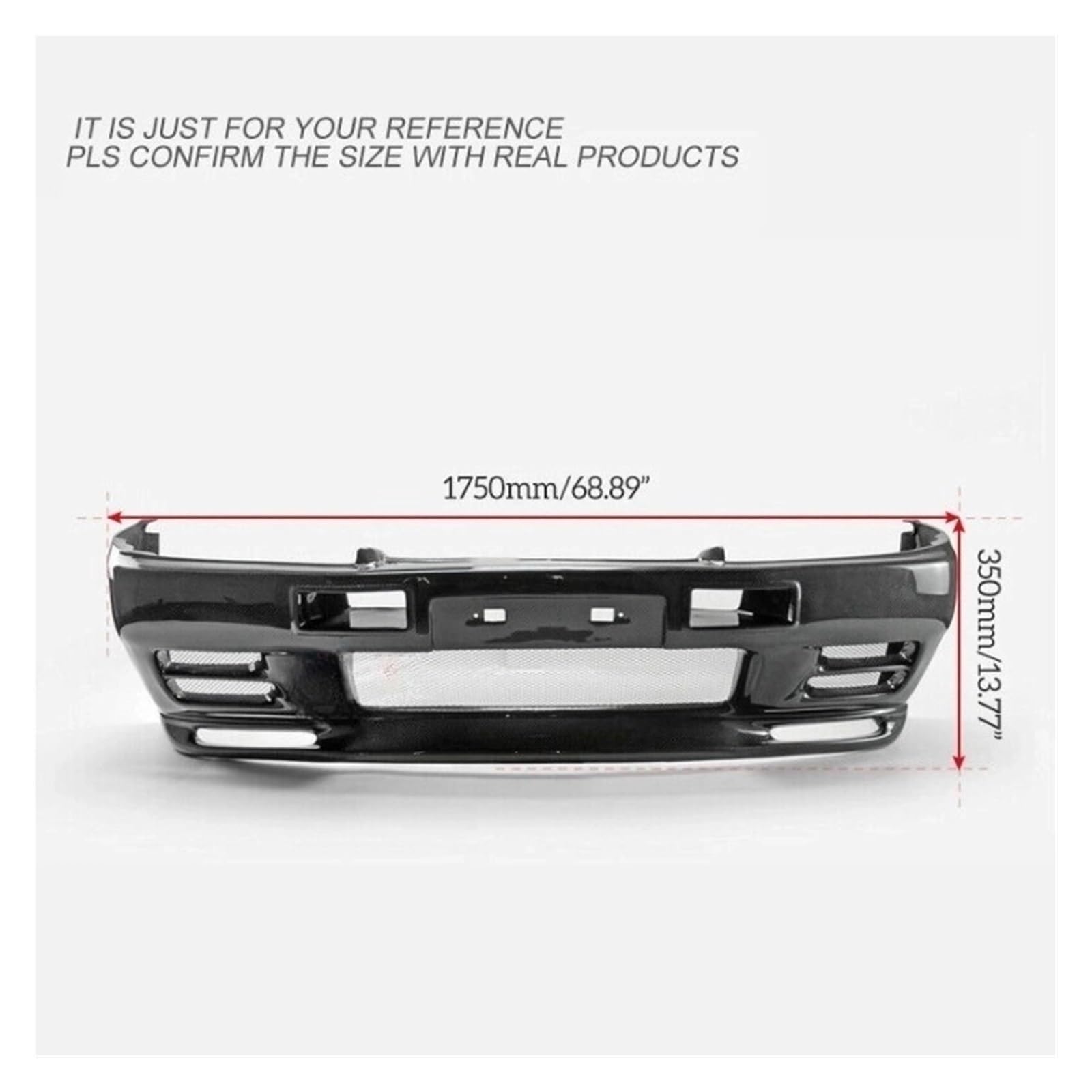 Amazon.co.jp: 日産スカイライン R32 (GTSのみ適合) フロントバンパー 