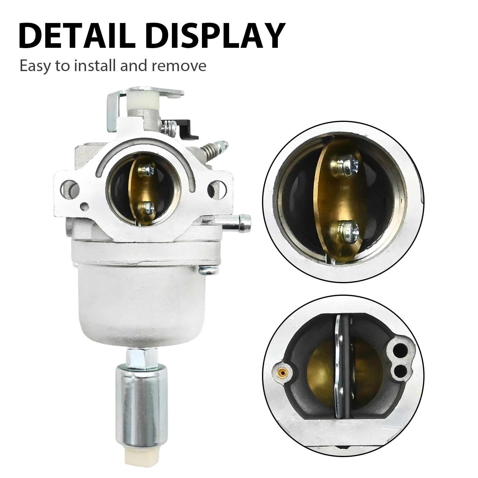 Saihisday Carburador 594492 con kit de afinación, repuesto para motores BS 500cc 17.5HP, sustituye a 27761152