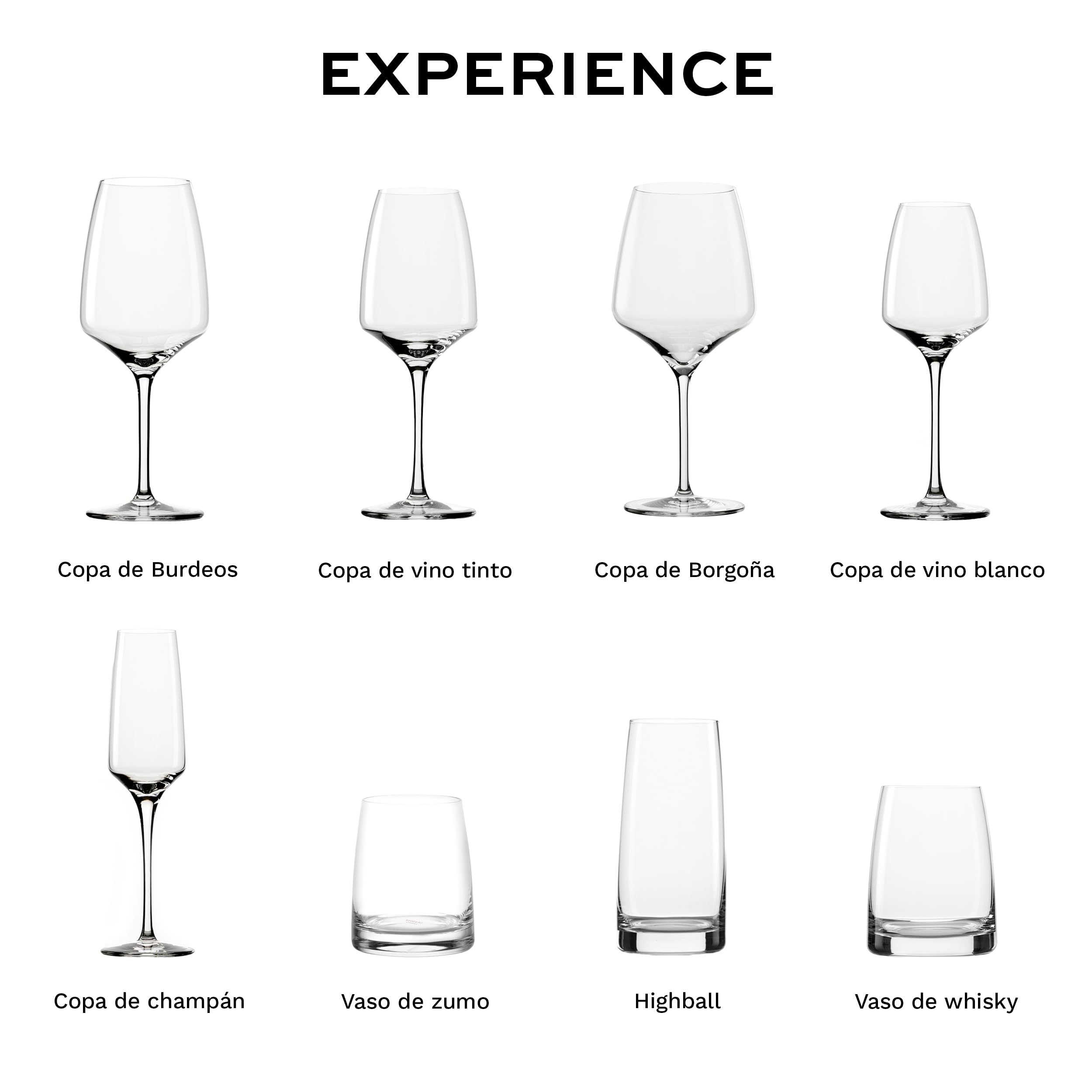 Copas para vino dulce Experience de Stölzle Lausitz, de 190 ml, juego de 6, imitan el vidrio soplado, aptas para lavavajillas.