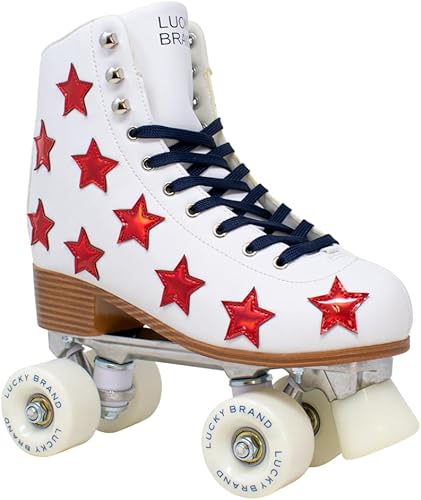 Miniatura 1 de Lucky Brand - Patines cuádruples con diseño de estrellas para mujer