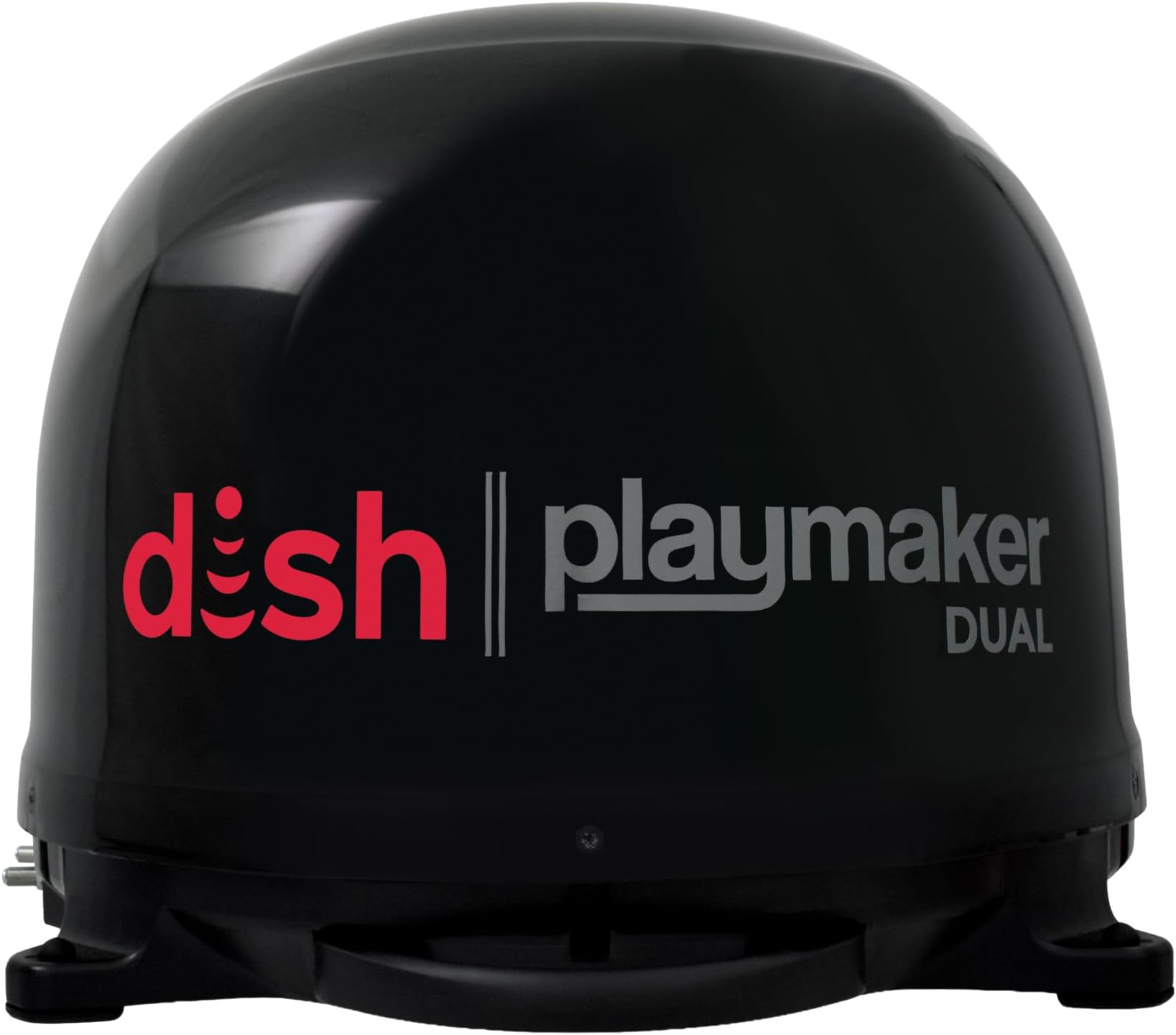 Winegard PL-8035 Black Dish Playmaker, Dual HD RV Satellite Antenna Dual Receiver Capability