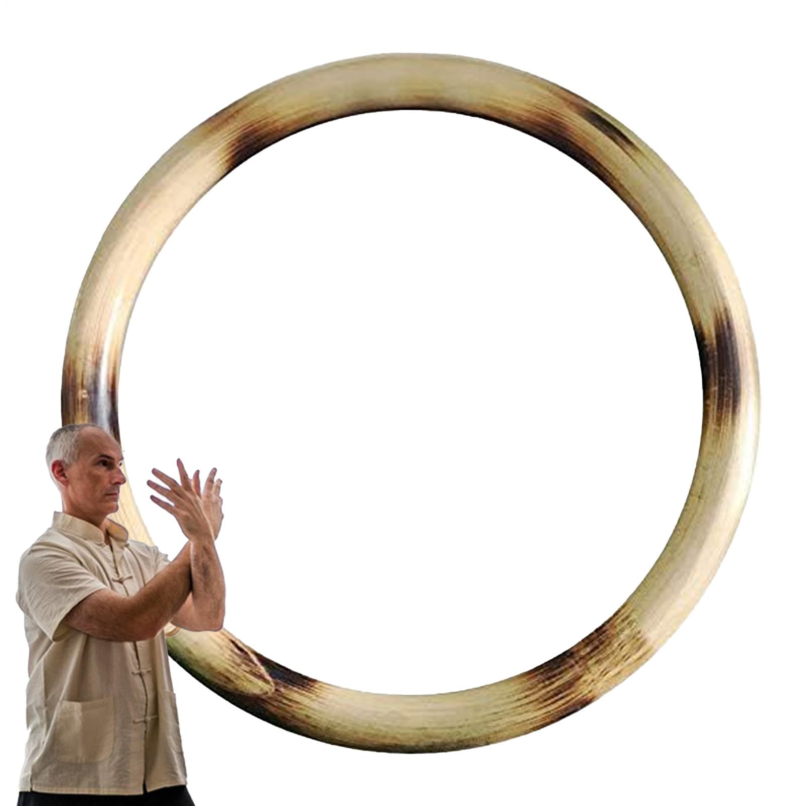 Anillo Wing Chun, entrenador de muñeca de ratán, dispositivo de ejercicio de fuerza, herramienta de artes marciales, equipo de kung fu, ideal para práctica de mujeres, entrenamiento de