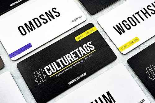 Miniatura 5 de Paquete de expansión What Time is Dinner Holiday, regalo para la familia, 60 cartas de juego, hashtags + cultura, divertido juego de cartas para