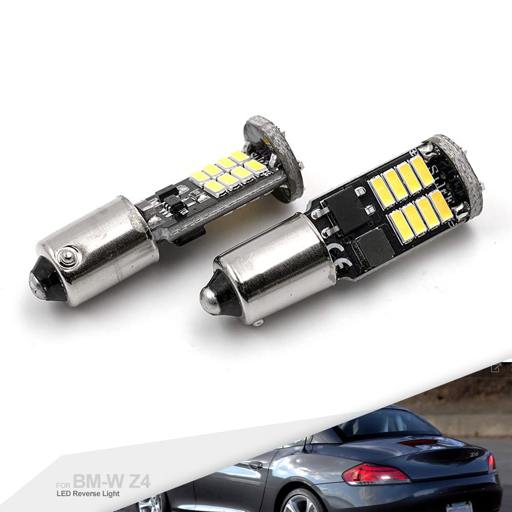 Lampade Led Retromarcia P21W Per BMW Z4 - E85 E86 (2003 - 2009) Con Tecnologia CANBUS - Foto 12