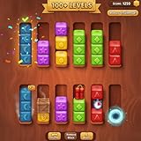 Wood Block Puzzle Sort Games - Color Sorting Master: ASMR